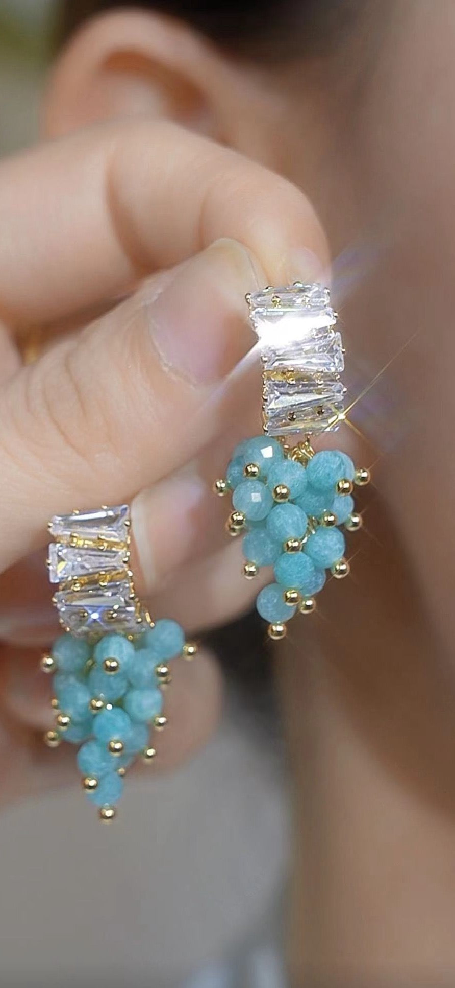 14K Gold-Plated Fruit Women's Earrings