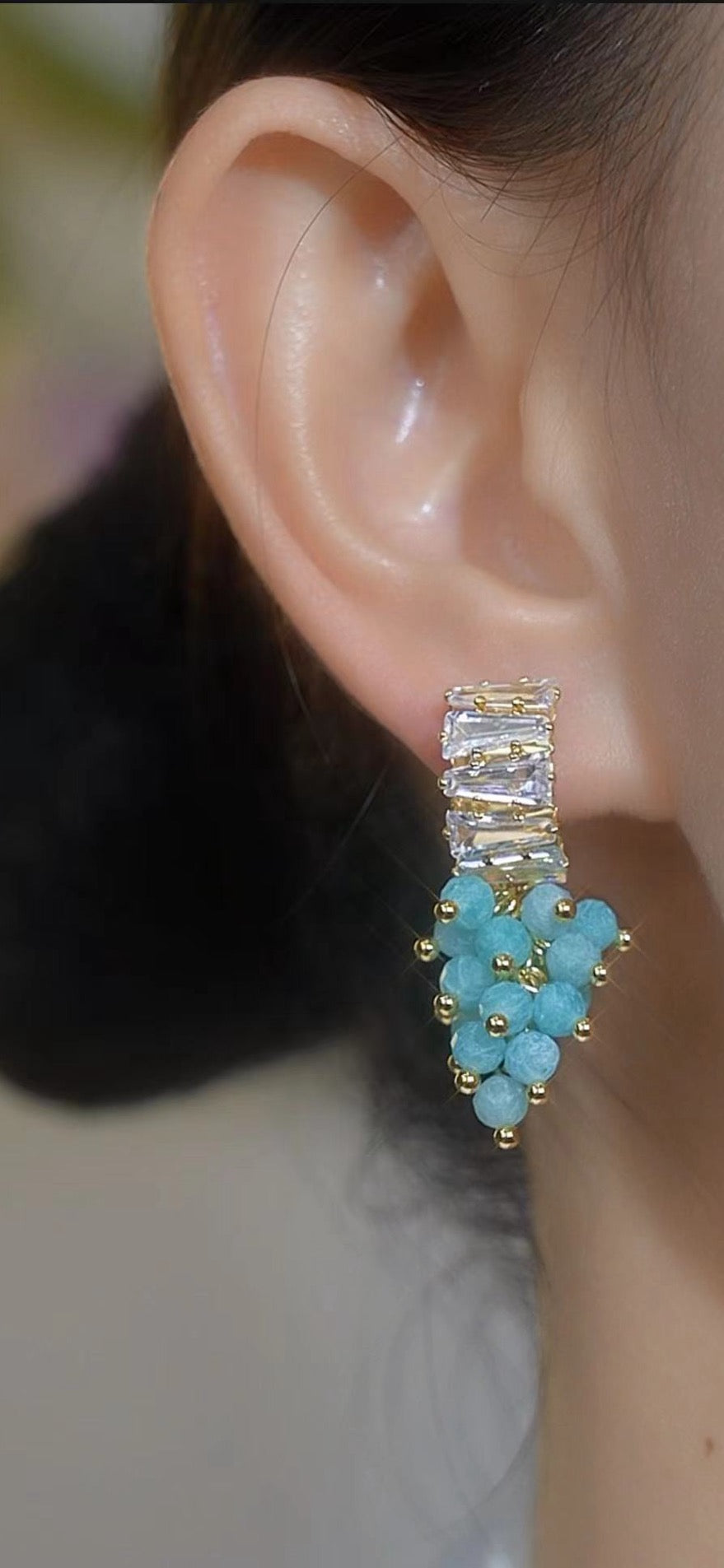 14K Gold-Plated Fruit Women's Earrings