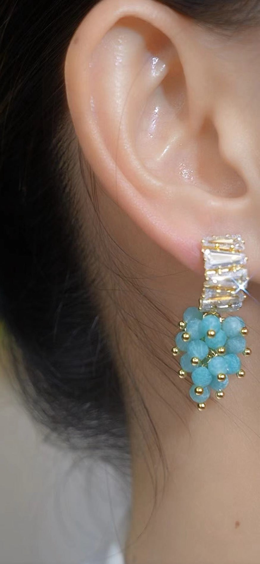 14K Gold-Plated Fruit Women's Earrings