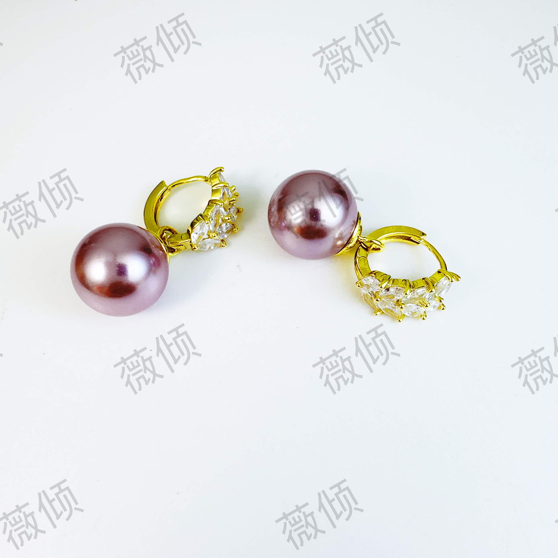 14K Gold Plated Elegant Wheatear