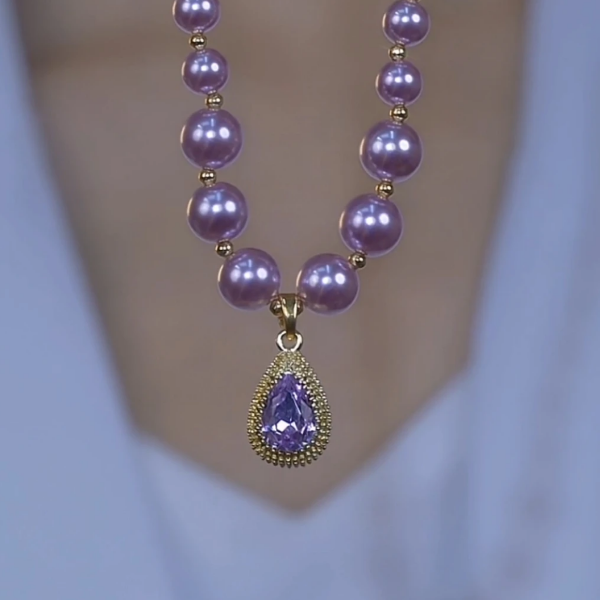 14k Gold-Plated Elegant Durian Necklace